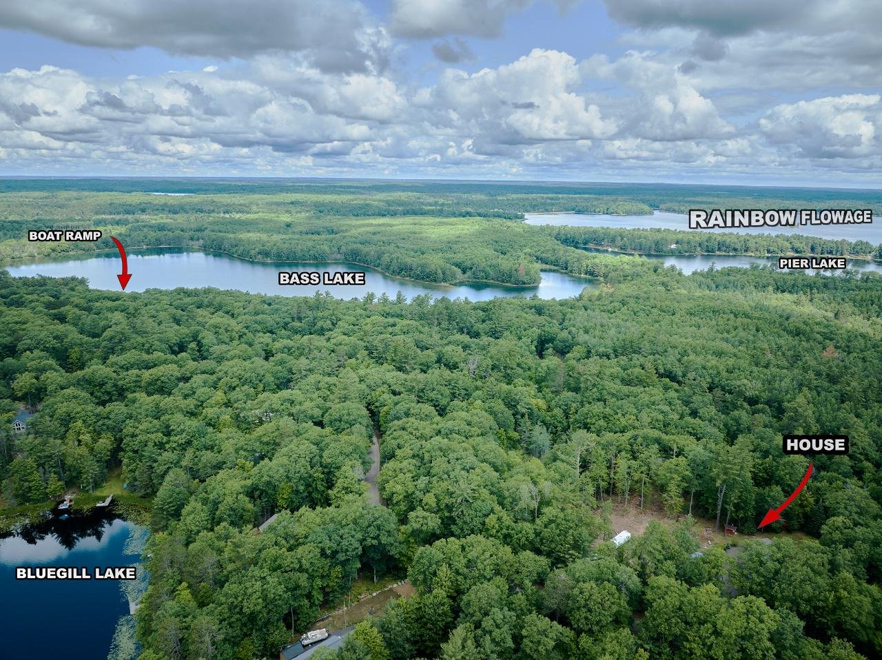 Lake Tomahawk Vacation Rental