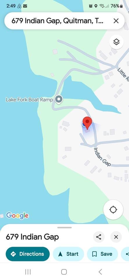 Quitman Vacation Rental