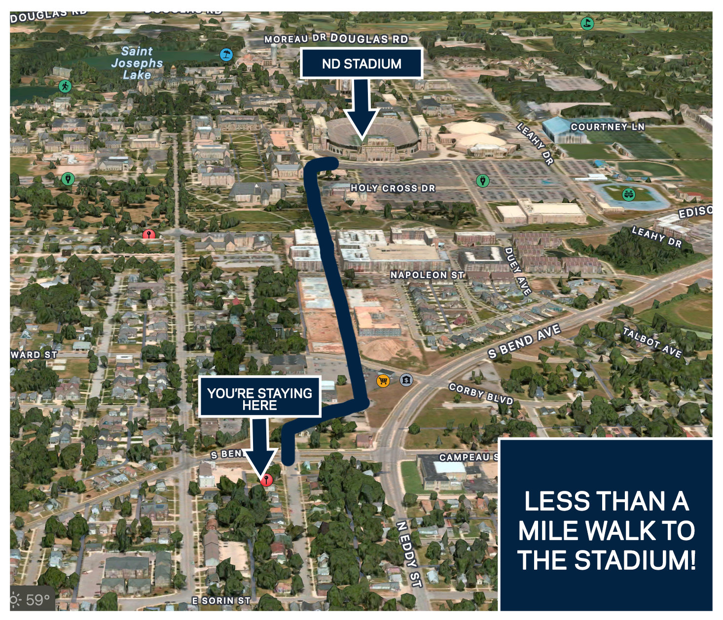 South Bend Vacation Rental