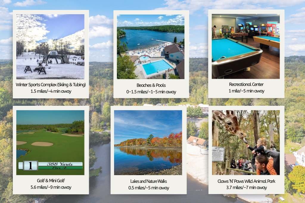 Lake Ariel Vacation Rental